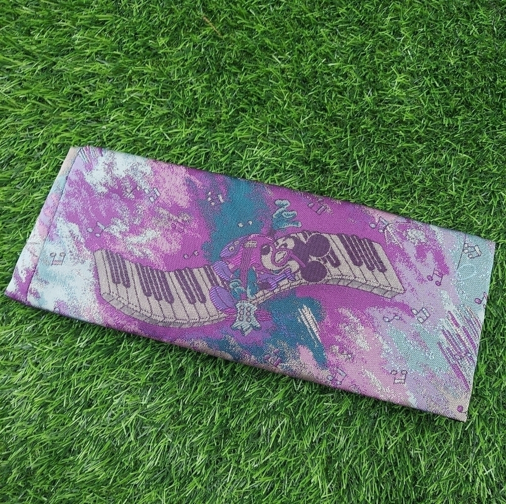 VINTAGE 80s 90s Mickey Mouse Disney Cummerbund Funky Jazz Pattern EUC The Works